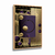 Quadro Decorativo Abstrato Gold And Purple