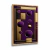 Quadro Decorativo Abstrato Gold And Purple