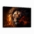Quadro Decorativo Leão de Fogo - comprar online