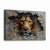 Imagem do Quadro Decorativo Leão Trincado