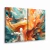 Quadro Decorativo Kit 2 Quadros Abstrato Ondas 3D - comprar online