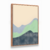 Imagem do Quadro Decorativo Abstrato Montanhas