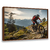 Quadro Decorativo MOUNTAIN BIKE_641648105 - Visual Quadros
