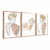 Imagem do Quadro Decorativo Kit 3 Telas, Silhueta Mulheres