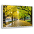 Quadro Decorativo Corredor de Arbustos na internet