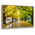 Quadro Decorativo Corredor de Arbustos