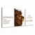 Quadro Decorativo Kit 3 Telas, Ore, Espere e Confie - comprar online