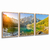 Quadro Decorativo Paisagem Triplo 226457979 na internet