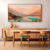 Quadro Decorativo Pintura Paisagem Montanhas