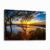 Quadro Decorativo Por do Sol no Lago - comprar online