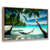 Quadro Decorativo Praia, Rede no Coqueiro na internet
