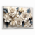 Quadro Decorativo Rosa Branca 3D