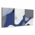 Quadro Decorativo Kit 3 Telas, Abstrato Textura Blue and Gray - comprar online