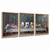 Quadro Decorativo Kit 3 Quadros da Santa Ceia - Visual Quadros