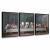 Quadro Decorativo Kit 3 Quadros da Santa Ceia - loja online
