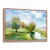 Quadro Decorativo Vida de Aldeia em Aquarela Óleo - Visual Quadros