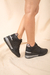 Zapatillas Marianella Matelase Negro BN - tienda online
