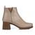 Botineta Belfast Cuero Vison - comprar online