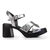 Sandalias Bruselas Cuero Plata
