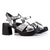 Imagen de Sandalias Bruselas Cuero Plata
