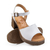 Sandalias Burgos Cuero Blanco en internet