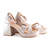 Sandalias Mariangeles Charol Beige - tienda online