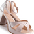 Sandalias Mariangeles Charol Beige - comprar online