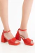 Sandalias Marimar Pu Rojo en internet