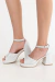 Sandalias Marimar Pu Plata - comprar online