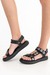 Imagen de Sandalias Pisa Cuero Negro