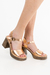 Sandalias Burgos Oro Rosa