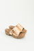 Sandalias Griega Cuero Cobre - Citadina