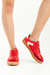 Zapatillas Tamy Vermelho Off White - Citadina