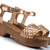 Sandalias Gaba Cuero Cobre - comprar online