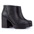 Botineta Jazzy Cuero Negro