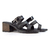 Sandalias Jessie Cuero Negro - tienda online