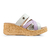 Sandalias Kalika Cuero Lila