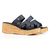 Sandalias Kalika Cuero Negro