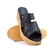 Sandalias Kalika Cuero Negro - comprar online