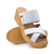 Sandalias Karla Cuero Blanco en internet