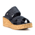 Sandalias Karla Cuero Negro
