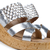 Sandalias Karla Cuero Plata