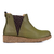 Botineta Kumiko Cuero Verde - comprar online