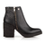 Botas Megan Cuero Negro - comprar online