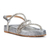 Sandalias Nisa Plata - Citadina