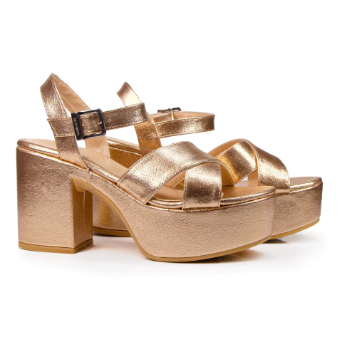 Sandalias Sasi Cobre