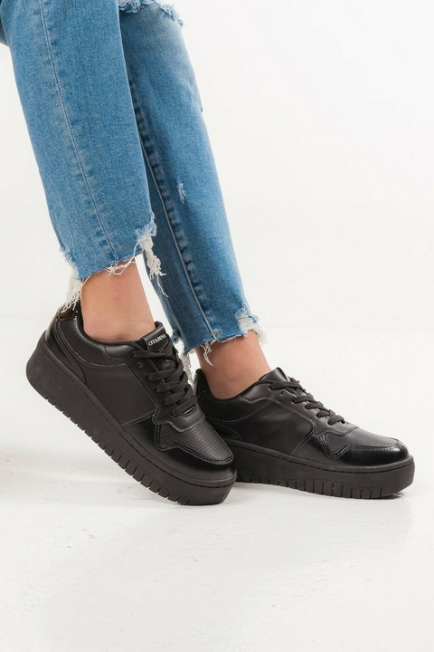 Zapatillas Travis Negro Negro