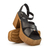 Sandalias Vals Cuero Negro - tienda online