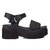 Sandalias Varda Cuero Negro - comprar online