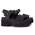 Sandalias Varda Cuero Negro